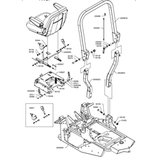 FOLDING ROLL BAR(from s/n 682315 from 2019) spare parts