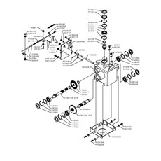 GEAR BOX (from sn 595072 to sn 653483 from 2015 to 2018) spare parts