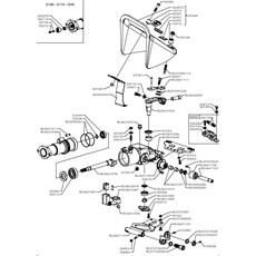 CUTTER DOUBLE BAR UNIT IN OIL BATH (from sn 226751 from 1996) spare parts