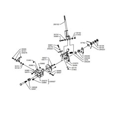 FORWARD LEVER (from sn 588524 to sn 670354 from 2014 to 2019) spare parts