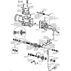 GEAR BOX (from sn 586396 to sn 594260 from 2014 to 2015) spare parts