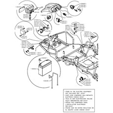 ELECTRIC EQUIPMENT (from sn 638648 to sn 681208 from 2017 to 2019) spare parts