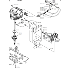 ENGINE B&S 8270_CLUTCH & EXHAUST BOX(from s/n 595849 to s/n 680645 from 2015 to 2019) spare parts