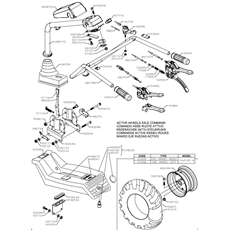 HANDLEBAR(from s/n 566561 to s/n 707094 from 2013 to 2021) spare parts
