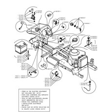 ELECTRIC EQUIPMENT (from sn 385943 to sn 545320 from 2007 to 2011) spare parts