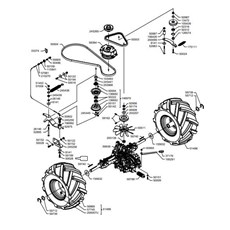 HYDR. AXLE AND TRANSMISSION (from sn 692607 to sn 714310 from 2020 to 2021) spare parts