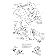 ADJUSTABLE COVER & TILLER X 4(from s/n 693699 from 2020) spare parts