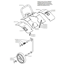 FRAME (from sn 565910) spare parts