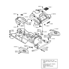 BODY (from sn 591342 to sn 612881 from 2015 to 2016) spare parts