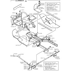 FRONT FRAME (from sn 385501 from 2007) spare parts