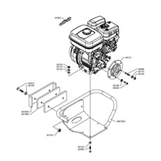 ENGINE HONDA GX200 - KOHLER 3000 (from sn 599726 from 2015) spare parts