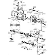 GEAR BOX (from sn 594261 to sn 633674 from 2015 to 2017) spare parts