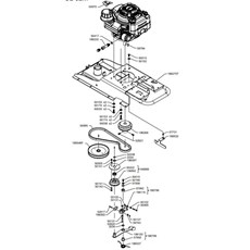 KAWASAKI ENGINE TRANSMISSION (from sn 656193 to sn 730758 from 2018 to 2022) spare parts