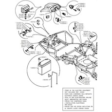 ELECTRIC EQUIPMENT (from sn 577225 to sn 584341 from 2014 to 2014) spare parts