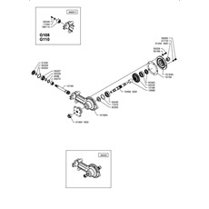 TILLER GEARBOX(from s/n 693699 from 2020) spare parts