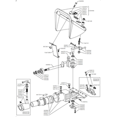 CUTTER BAR CENTRAL UNIT IN OIL BATH(from s/n 200251 from 1991) spare parts