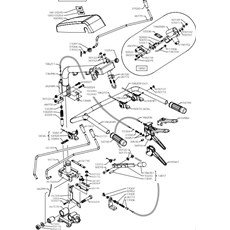 ACTIVE CLUTCH HANDLE (from sn 613593 to sn 668688 from 2016 to 2018) spare parts