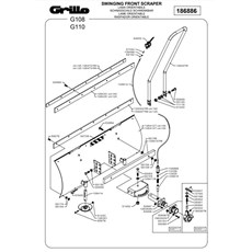 FRONT BLADE (from sn 585297 from 2014) spare parts