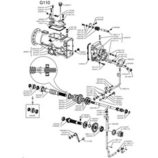 GEAR BOX (from sn 633675 to sn 656076 from 2017 to 2018) spare parts