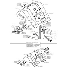 ADJUSTABLE COVER AND TILLER x6 (from sn 586396 from 2014) spare parts