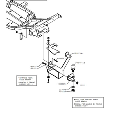 SHIFTING HOOK (from sn 303001 from 2003) spare parts