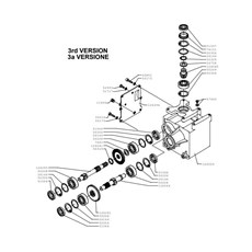 GEAR BOX (3rd version) (from sn 345233 from 2005) spare parts