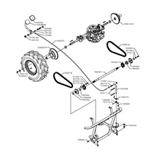 DIFFERENTIAL LOCK (from sn 518641 to sn 554354 from 2009 to 2012) spare parts