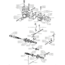 GEAR BOX(from s/n 200251 from 1991) spare parts