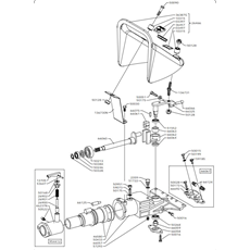 CUTTER BAR CENTRAL UNIT IN OIL BATH(from s/n 200251 from 1991) spare parts