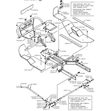 FRONT FRAME (from sn 363301 to sn 569895 from 2006 to 2013) spare parts