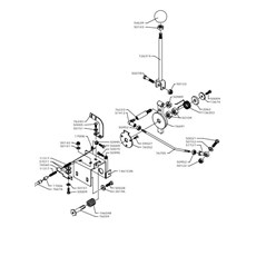 DRIVE LEVER (from sn 363301 to sn 385500 from 2006 to 2007) spare parts