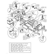 ELECTRIC EQUIPMENT (from sn 545321 to sn 573106 from 2011 to 2013) spare parts