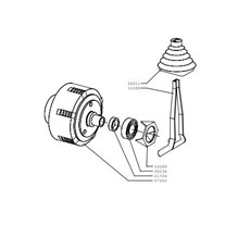 MULTI-PLATE CLUTCH (from sn 226751 to sn 544886 from 1996 to 2011) spare parts