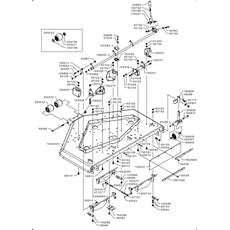 132 cm CUTTING DECK(from s/n 677405 to s/n 709983 from 2019 to 2022) spare parts