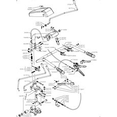 ACTIVE CLUTCH HANDLE(from s/n 569216 to s/n 613455(from 2013 to 2016) spare parts