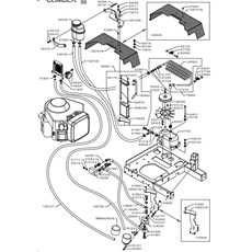 HYDRAULIC EQUIPMENT VANGUARD 21HP (from sn 523253 from 2009) spare parts