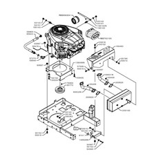 ENGINE B&S 7220 AND EXHAUST BOX (from sn 715831 from 2022) spare parts