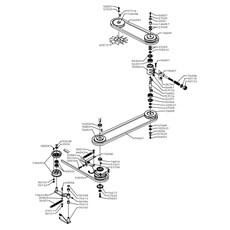 TRANSMISSION - KOHLER 15,5hp (from sn 264001 from 2001) spare parts