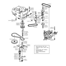 TRANSMISSION (from sn 549472 to sn 591341 from 2011 to 2015) spare parts