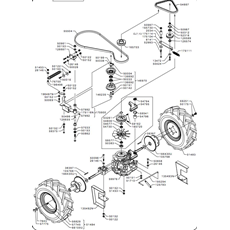 TRANSMISSION_BELTS & REAR AXLE(from s/n 609428 from 2016) spare parts