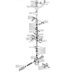 STEERING UNIT (from sn 363301 to sn 385500 from 2006 to 2007) spare parts