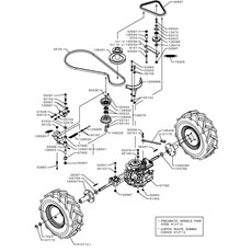 TRANSMISSION (from sn 372701 to sn 505839 from 2007 to 2008) spare parts