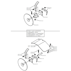 ROTARY TILLER (from sn 288101) spare parts