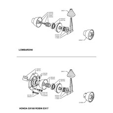 INVERTED CLUTCH EFFECTIVE UNTIL SERIAL NO. 54189 (G55) - 545954 (GF2) (from sn 211395 to sn 546189 from 1996 to 2011) spare parts