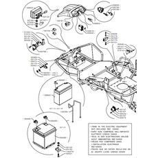 ELECTRIC EQUIPMENT ELECTROMAGNETIC CLUTCH VERSION EFFECTIVE FROM SERIAL NO. 547055 (7.13) - 546051 (7.16) - 546604 (7.21) (from sn 546604 to sn 568515 from 2011 to 2013) spare parts