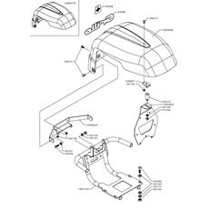 15LD350 COVER FITTING SET(from s/n 228001 from 1996) spare parts