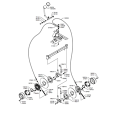 FRONT WHEEL BRAKE(from s/n 598456 from 2015) spare parts