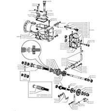 GEAR BOX (from sn 561173 to sn 594244 from 2012 to 2015) spare parts
