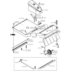 65-75 CM GRASS CUTTER WITH BRAKE (from sn 228001 from 1996) spare parts