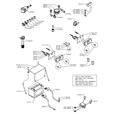 ELECTRIC EQUIPMENT(from s/n 564371 from 2012) spare parts